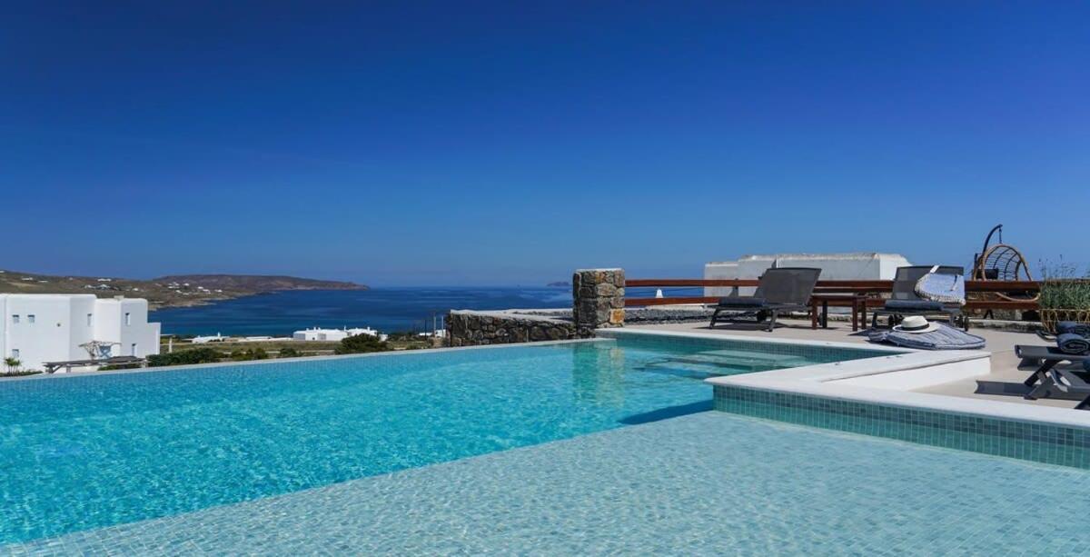 Luxury White Oasis W Private Pool In Mikonos Villa