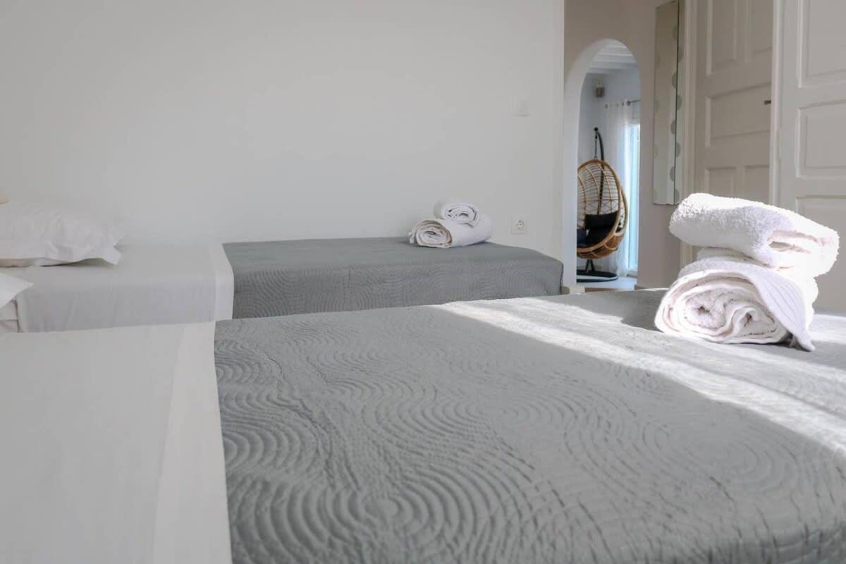 Luxury White Oasis W Private Pool In Mikonos * Kalafatis