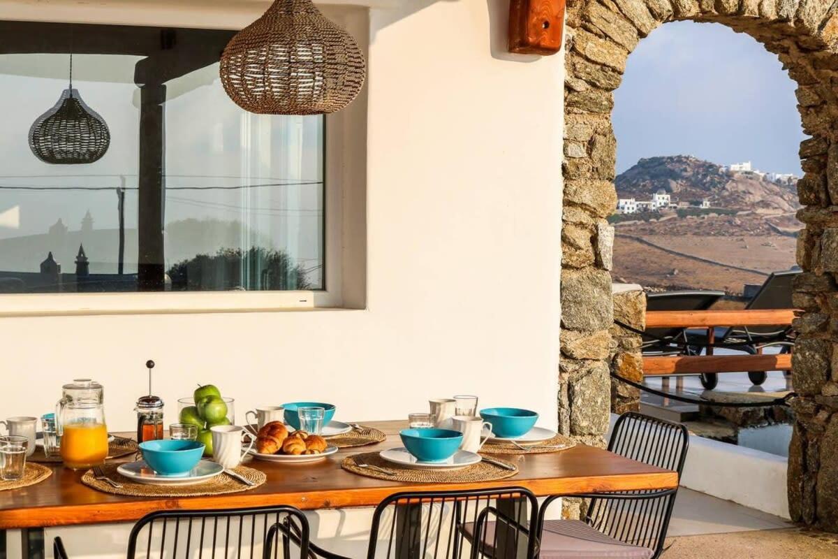 Luxury White Oasis W Private Pool In Mikonos Villa